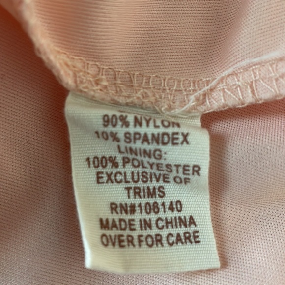 Altar’d State, Peach, Lace Dress with adjustable straps - Picture 7 of 7